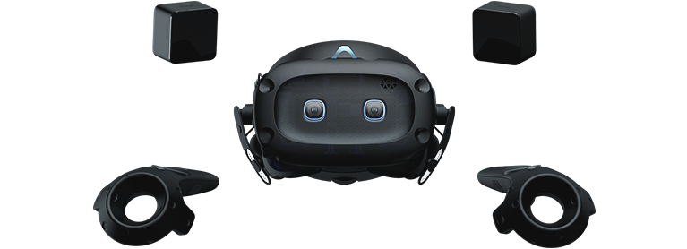 VIVE Cosmos Elite VR headset with 2 base stations and 2 controllers. SteamVRTM Tracking. 